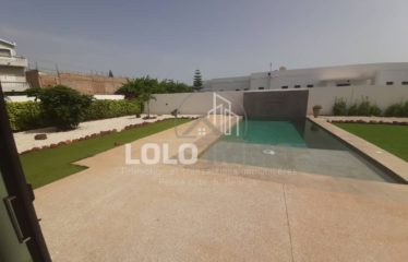 SALY – Villa contemporaine 3 chambres avec piscine proche plages et commerces à louer