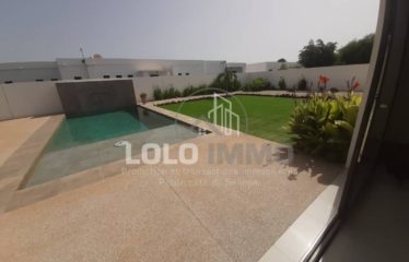 SALY – Villa contemporaine 3 chambres avec piscine proche plages et commerces à louer