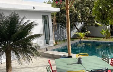 Ngaparou – Coquète villa neuve 4 chambres avec piscine à vendre