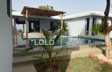 Ngaparou – Coquète villa neuve 4 chambres avec piscine à vendre