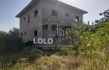 Nguekokh – Villa en cours de construction à terminer à vendre