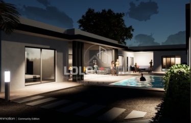 Ngaparou – Promotion « villa 3 chambres dont 1 studio avec piscine à vendre.