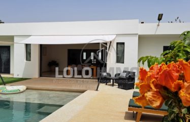 Saly – Villa 3 chambres avec piscine à louer (location longue durée)