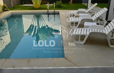 NGUERIGNE – Villa 3 chambres avec piscine à vendre.